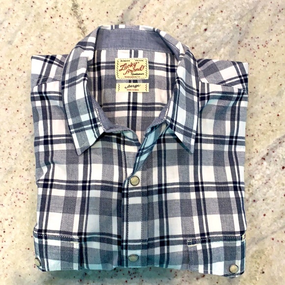 Men’s S/S Western Style Shirt - Picture 1 of 7